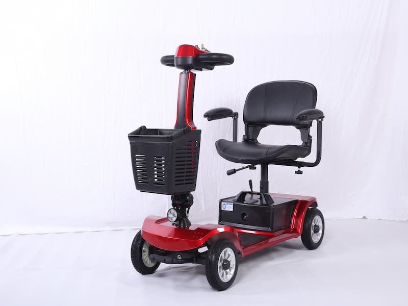 S02 24V 250W con scooter de movilidad con neumáticos sólidos de 8"