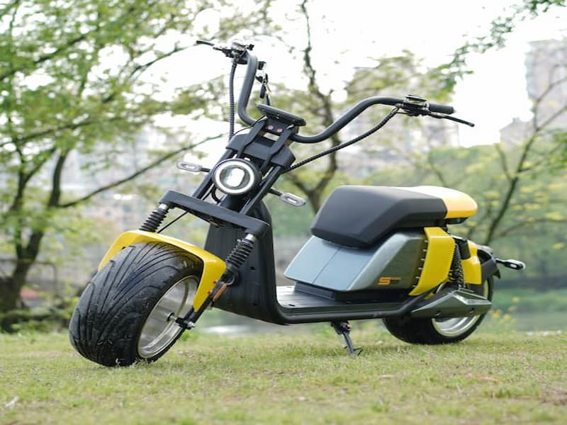 Scooter eléctrico S701 60V 1500/2000/3000W con rueda de aluminio de 12"